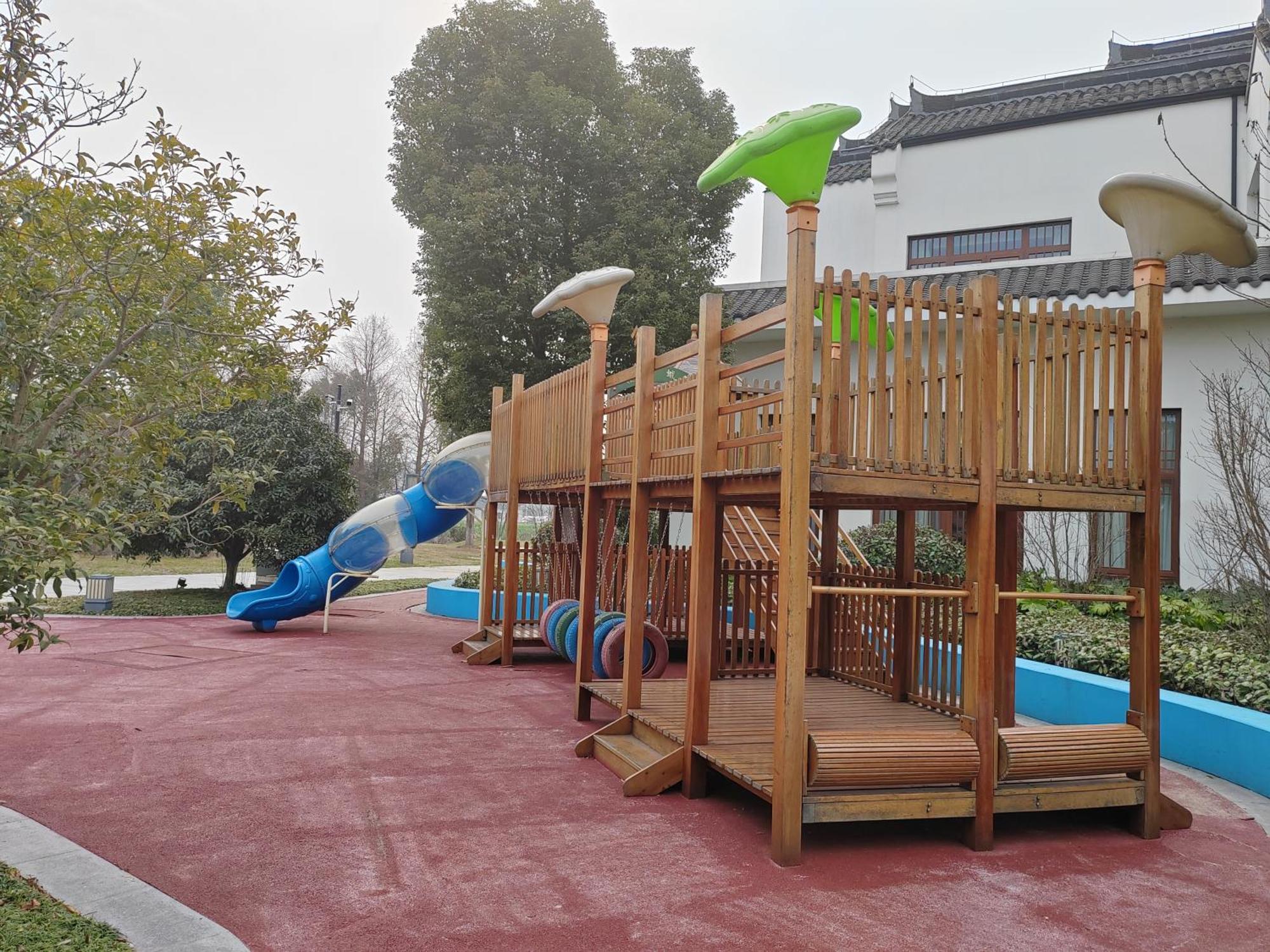 Radisson Blu Resort Wetland Park Wuxi  Buitenkant foto