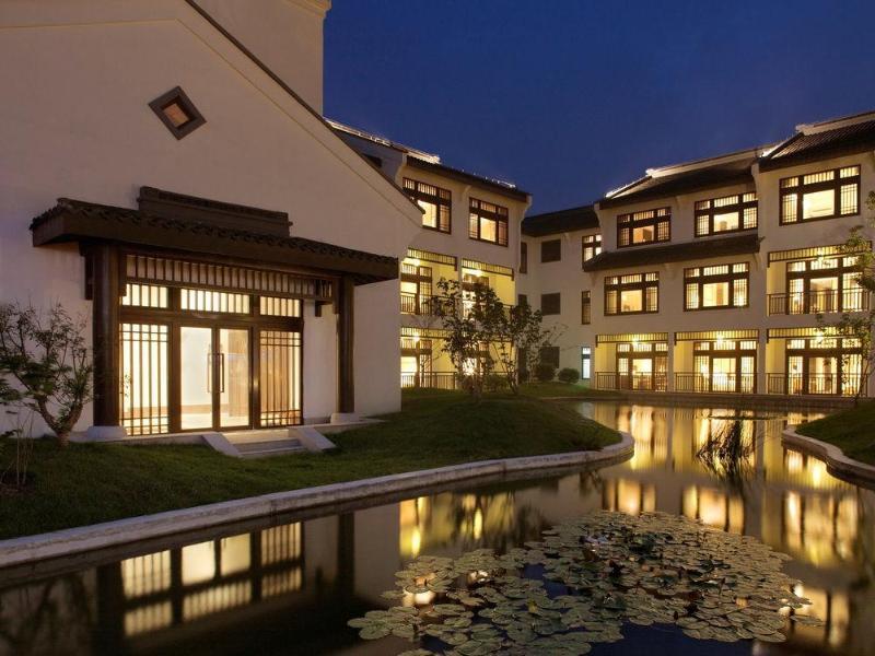 Radisson Blu Resort Wetland Park Wuxi  Buitenkant foto
