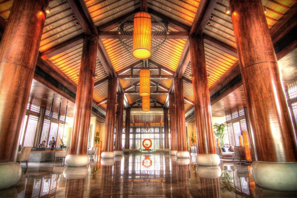 Radisson Blu Resort Wetland Park Wuxi  Buitenkant foto