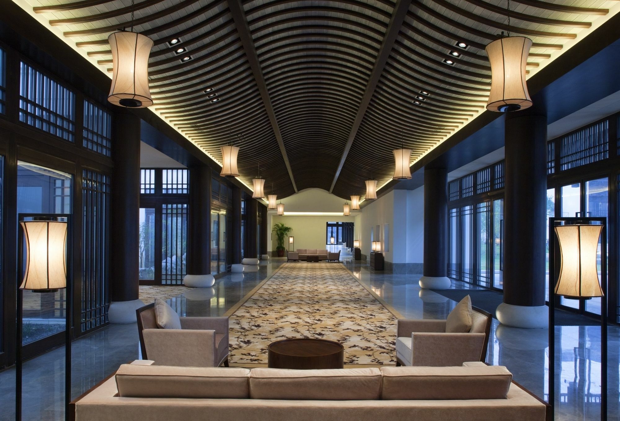 Radisson Blu Resort Wetland Park Wuxi  Buitenkant foto
